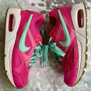 Nike Pink Green Air Max Ivo Sneakers